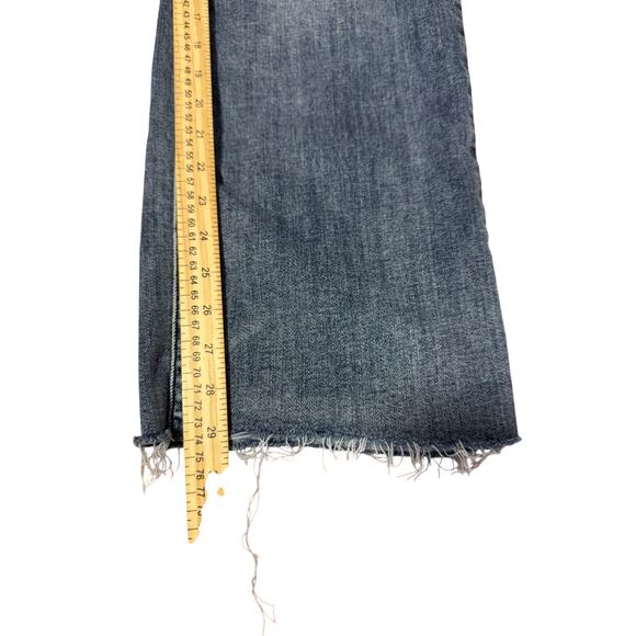 Judy Blue High-Rise Wide Leg Denim Jeans Medium Wash Blue Women's Size 7/28 EUC - Picture 5 of 5